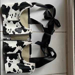 Cowprint Corset